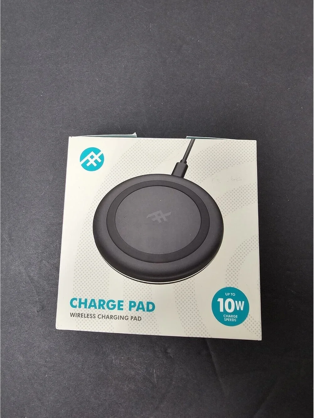 Zagg IFrogz 10W QI Wireless Charging Pad -‎ Black NIB